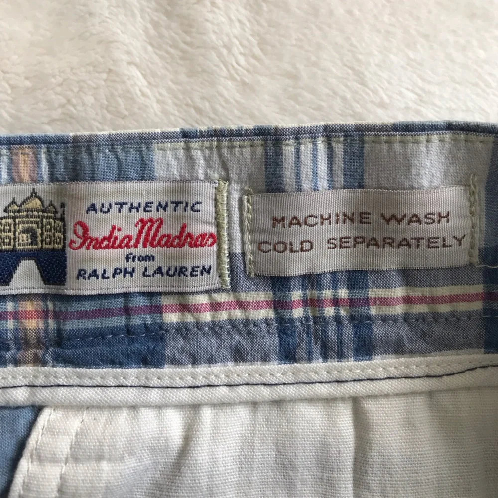 Polo Ralph Lauren plaid patchwork